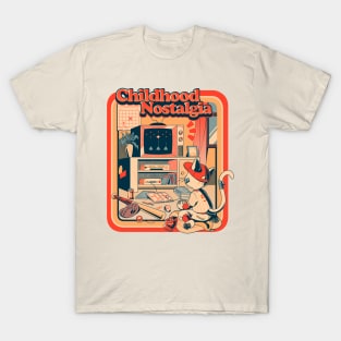 Childhood Nostalgia Orange by Tobe Fonseca T-Shirt